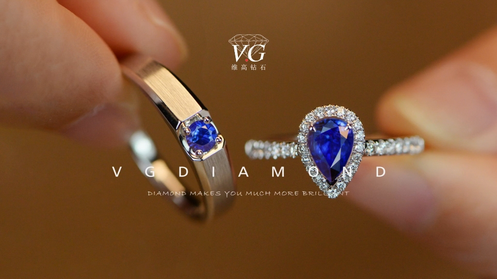 蓝宝石婚戒,男士一手包办,爱值得被记录91