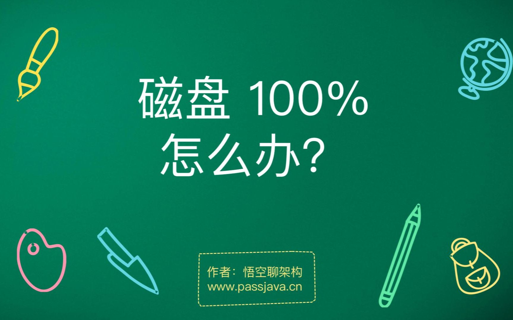生产事故 | 服务器磁盘 100% 了,怎么办?