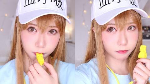 工作细胞 血小板cos妆容 哔哩哔哩 Bilibili