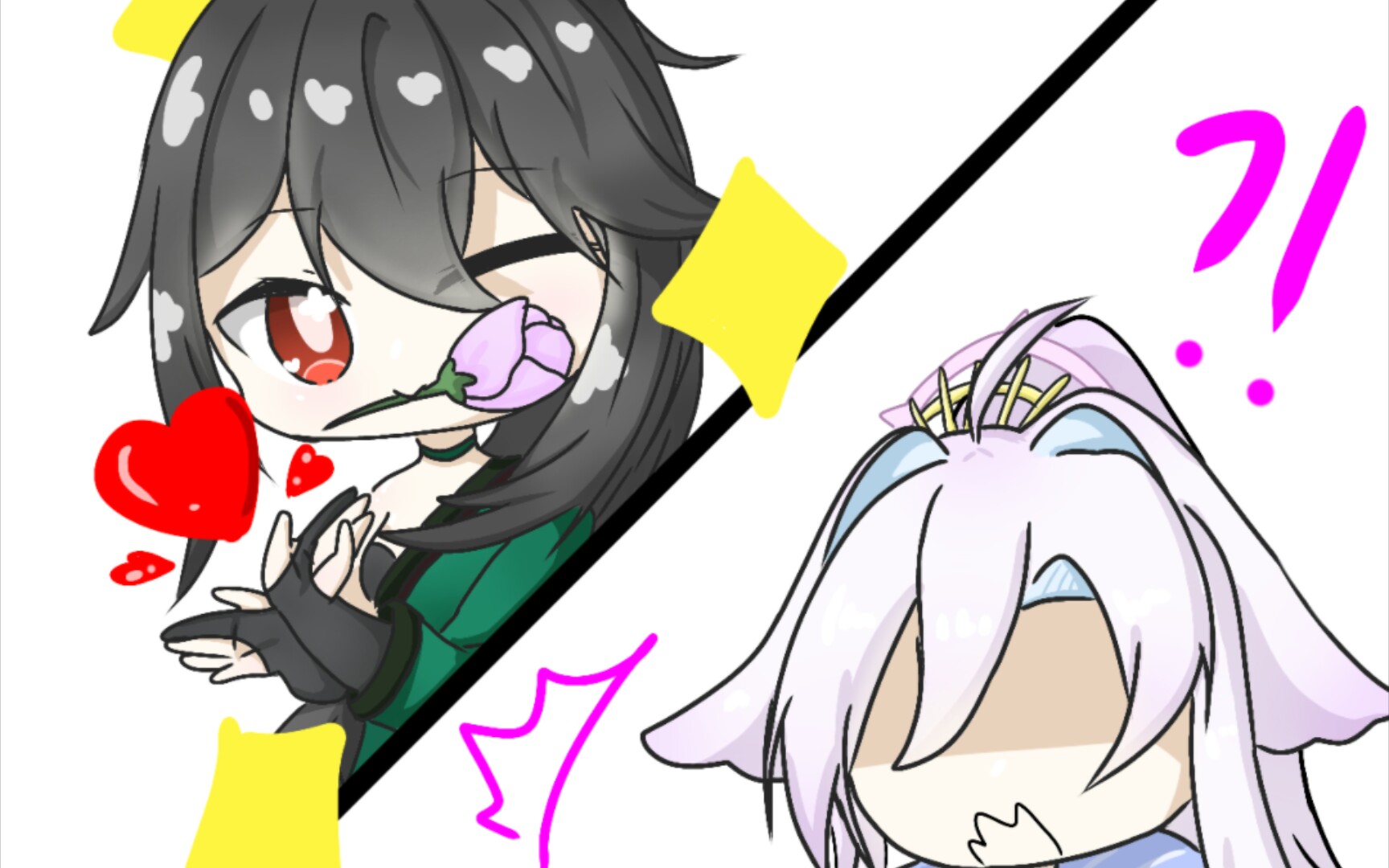 【300大作战/绘画过程】千代新皮?好,整活!