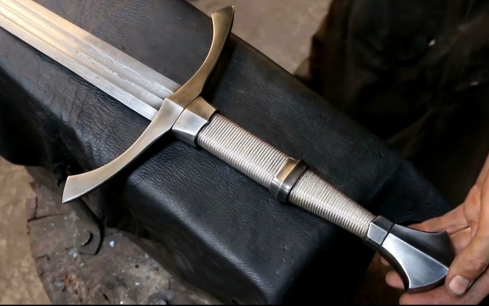锻造一把中世纪长剑(3):制作手柄