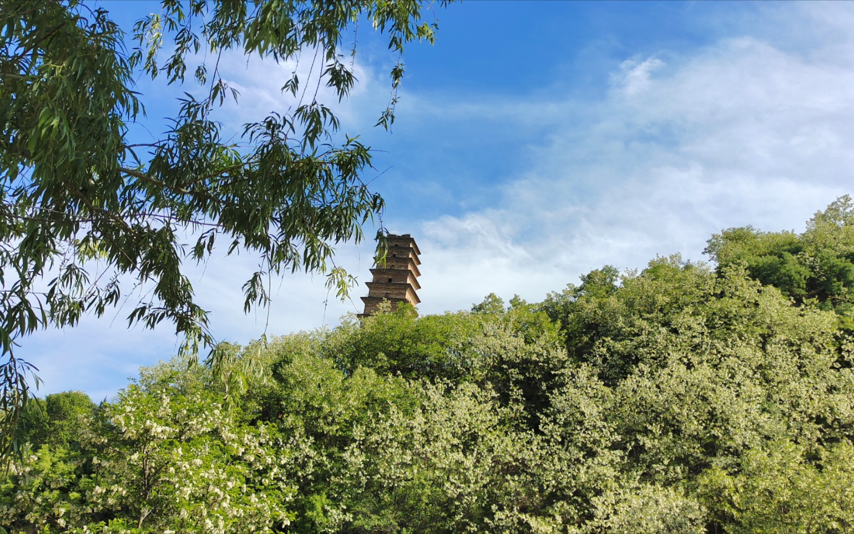 陕西:鄜州标志性建筑——富县开元寺塔
