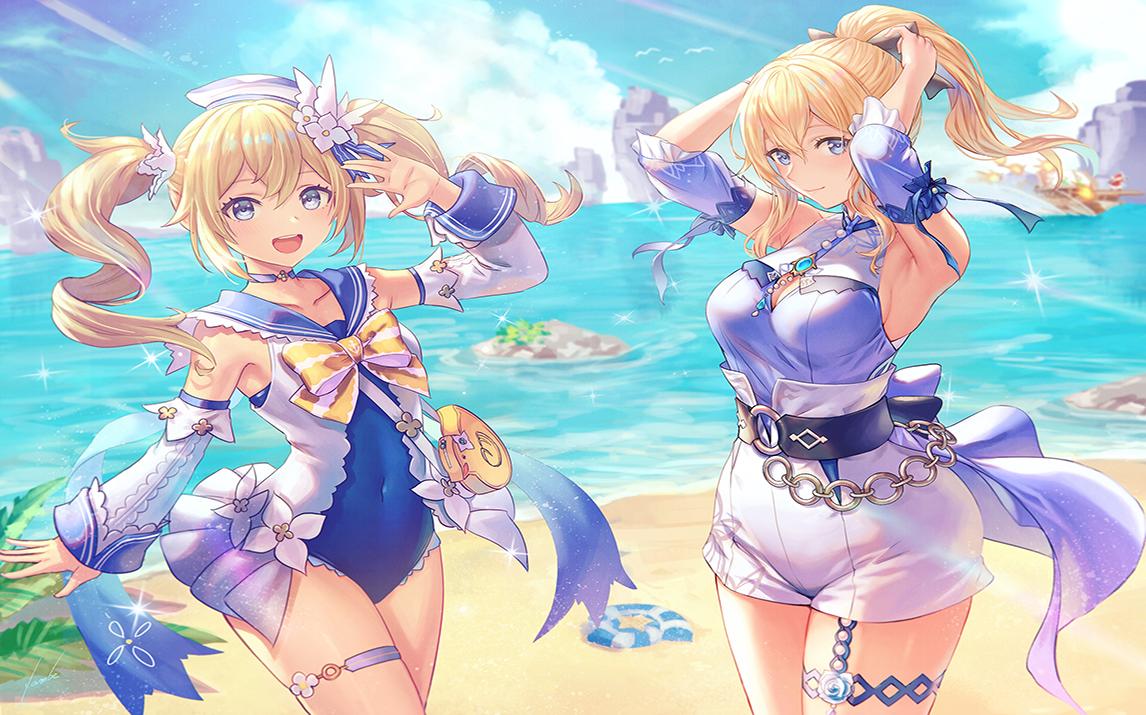 [图]【CS起源原神mod】琴 海风之梦＆芭芭拉 闪耀协奏