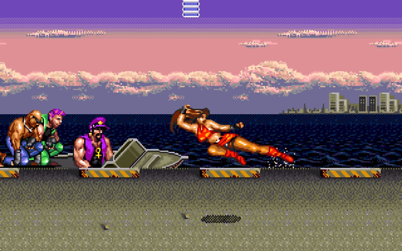 世嘉md精品游戏《怒之铁拳3》