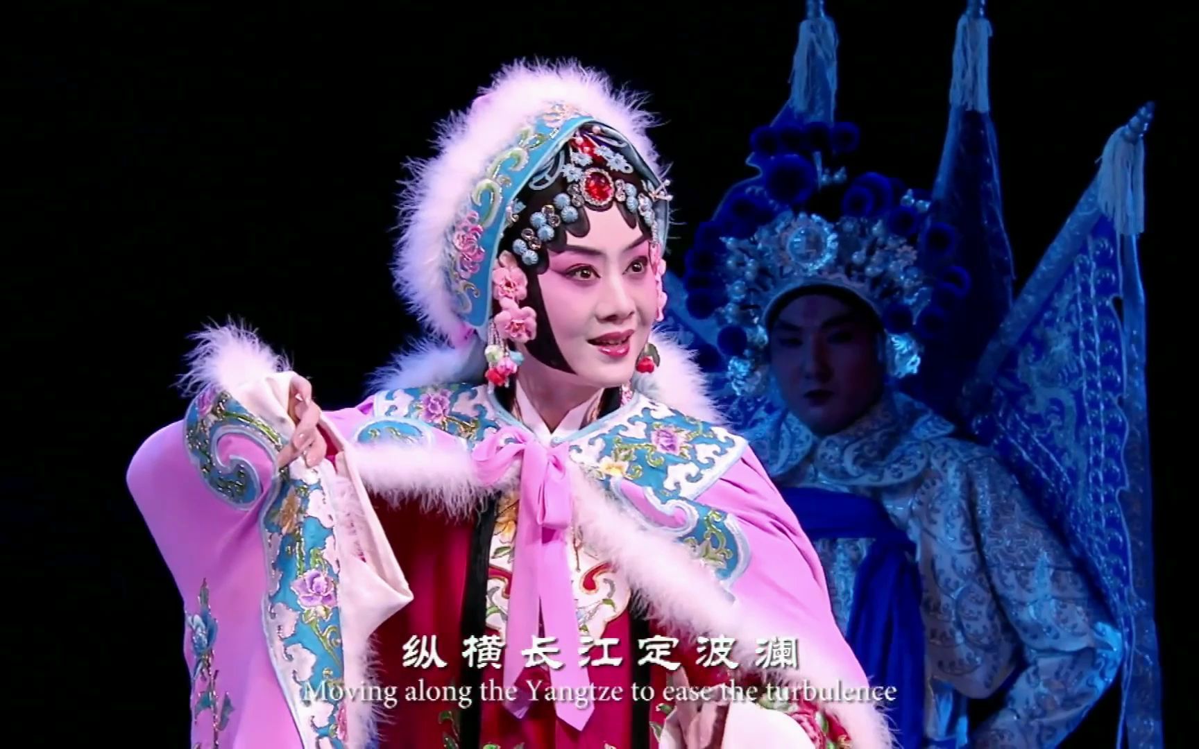 李胜素赤壁芦花摇汀渚寒雪浪连天素素送温暖