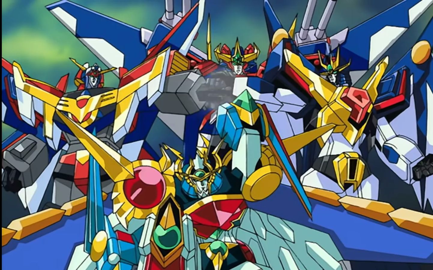 【怀旧向】萝卜动画机体集-幻之蓝光人系列:完全胜利大帝王