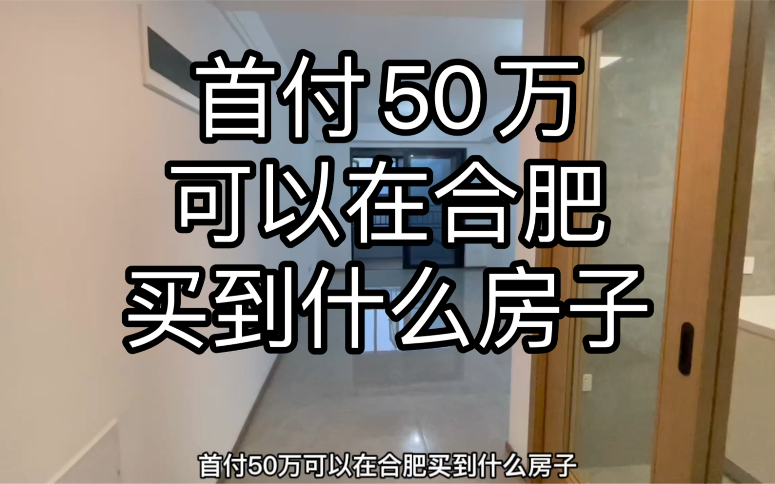 首付50万可以在合肥买到什么房子,新站区地铁口.哔哩哔哩bilibili