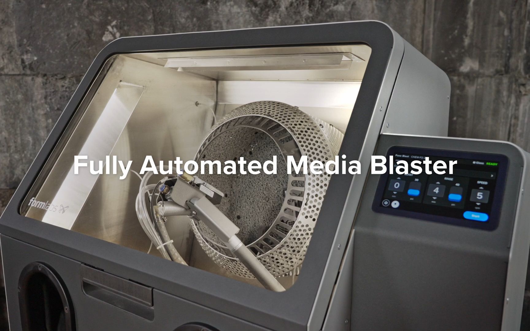 formlabs fuse blast:全自动 sls 后处理