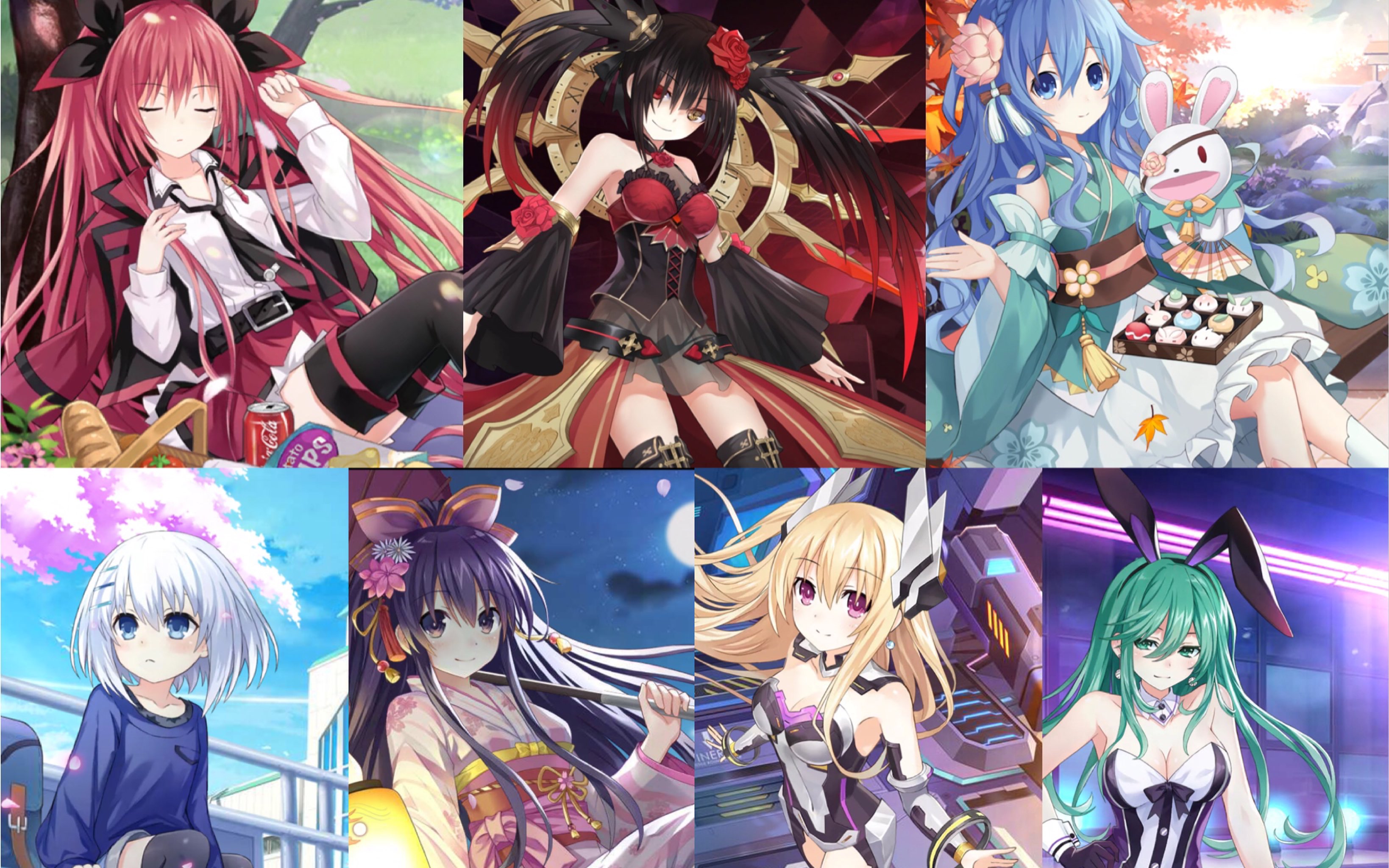 【约会大作战/datealive】《约战:精灵再临》约战全高级时装(含联动)
