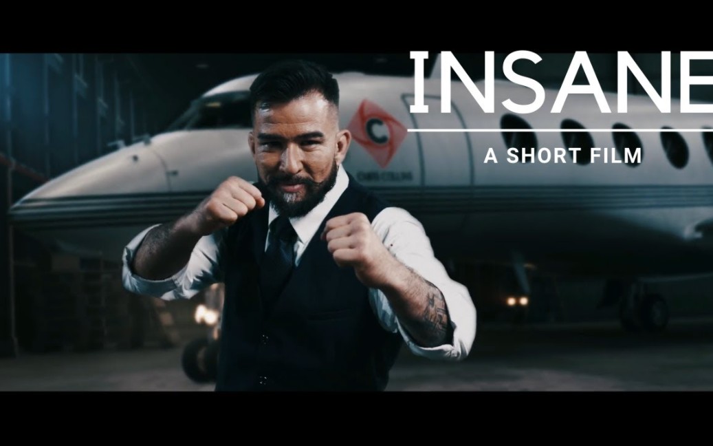 《叶问4》反派哥师傅高战chris collins自导自演微电影《insane》