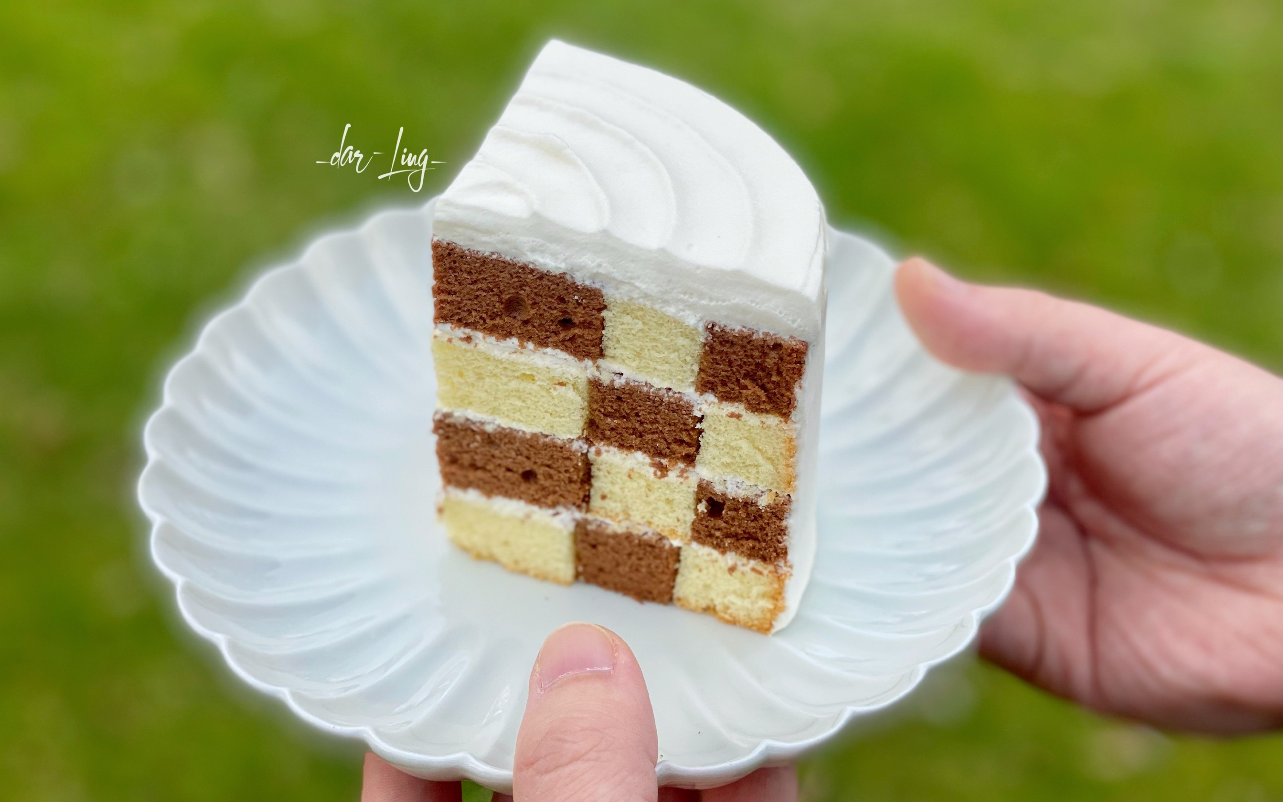 【棋盘格蛋糕】