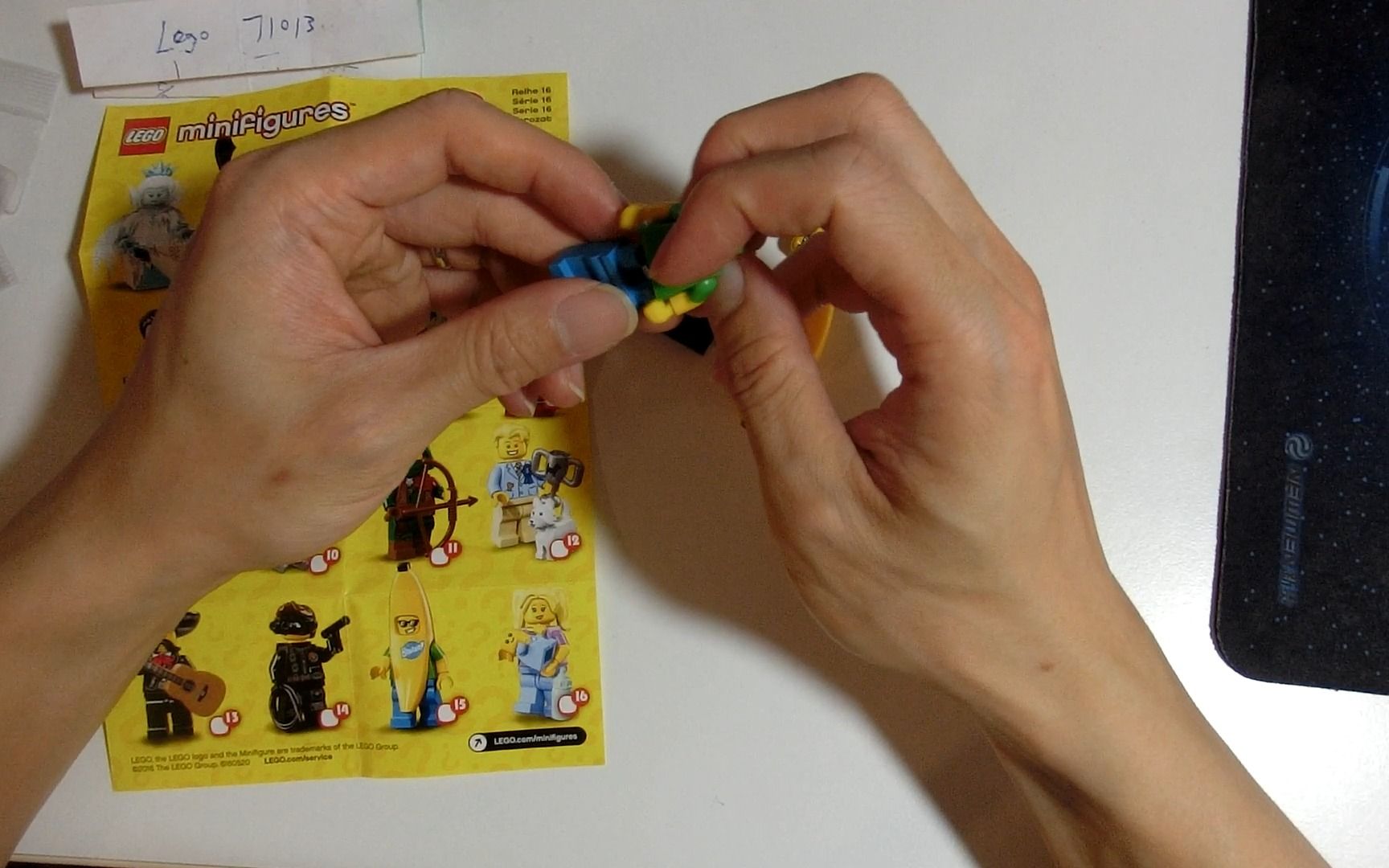 lego 乐高玩具人仔 抽抽乐 第16季 香蕉人