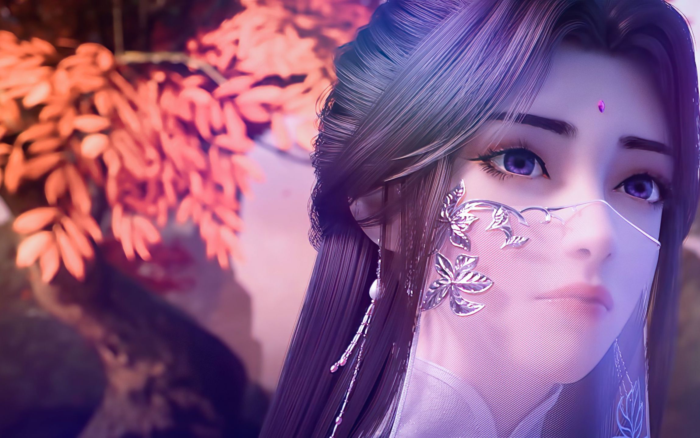 【完美世界 | 月蝉/清漪】我迈过人间万物,从不慌张,唯独你踏过山水