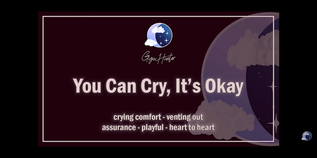 [图]【英文音声】Gigixhunter/you can cry, it's okay 生肉