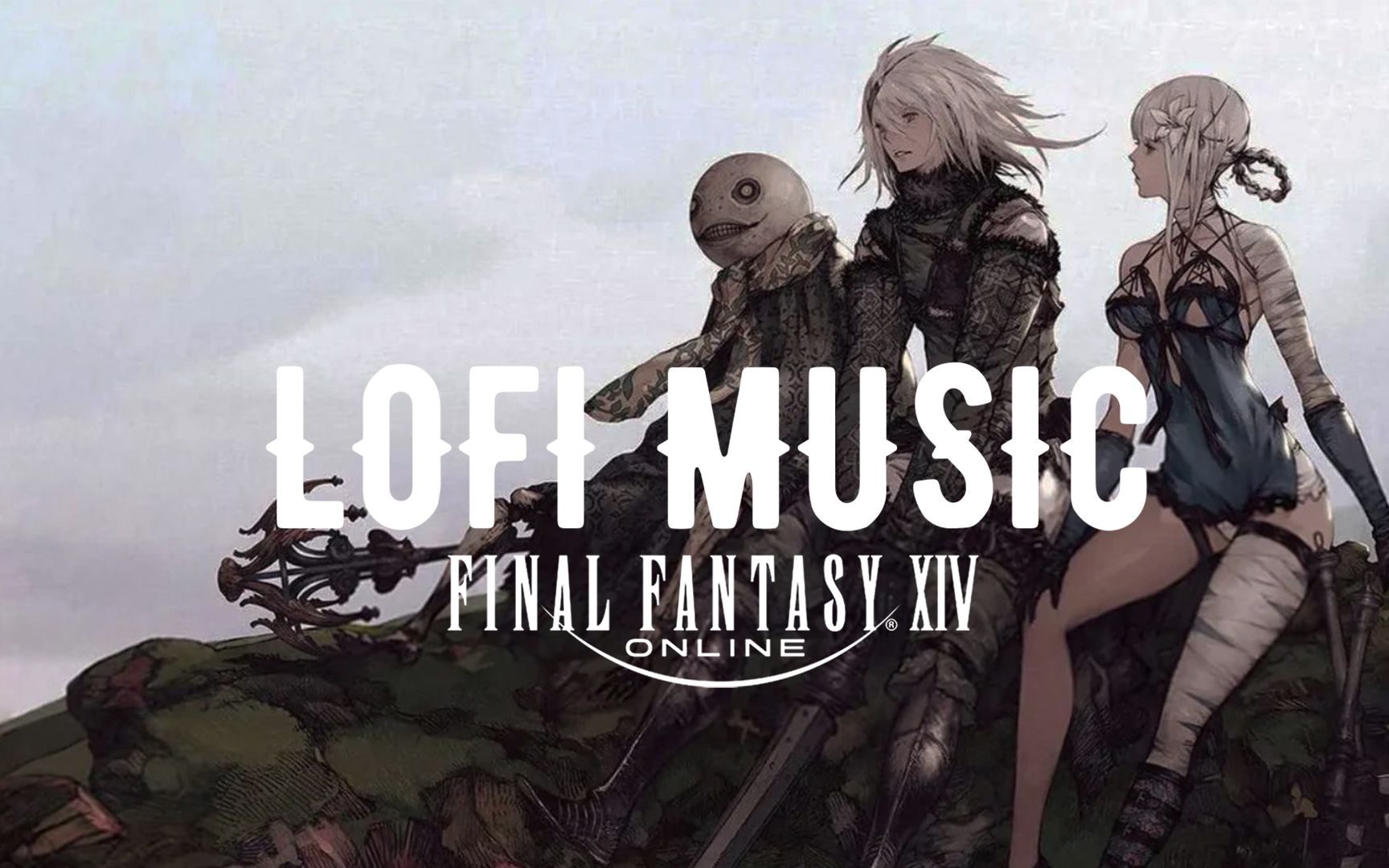 【ff14xnier】最终幻想14x尼尔 カイネ/救済 (kaine/salvation)- lofi