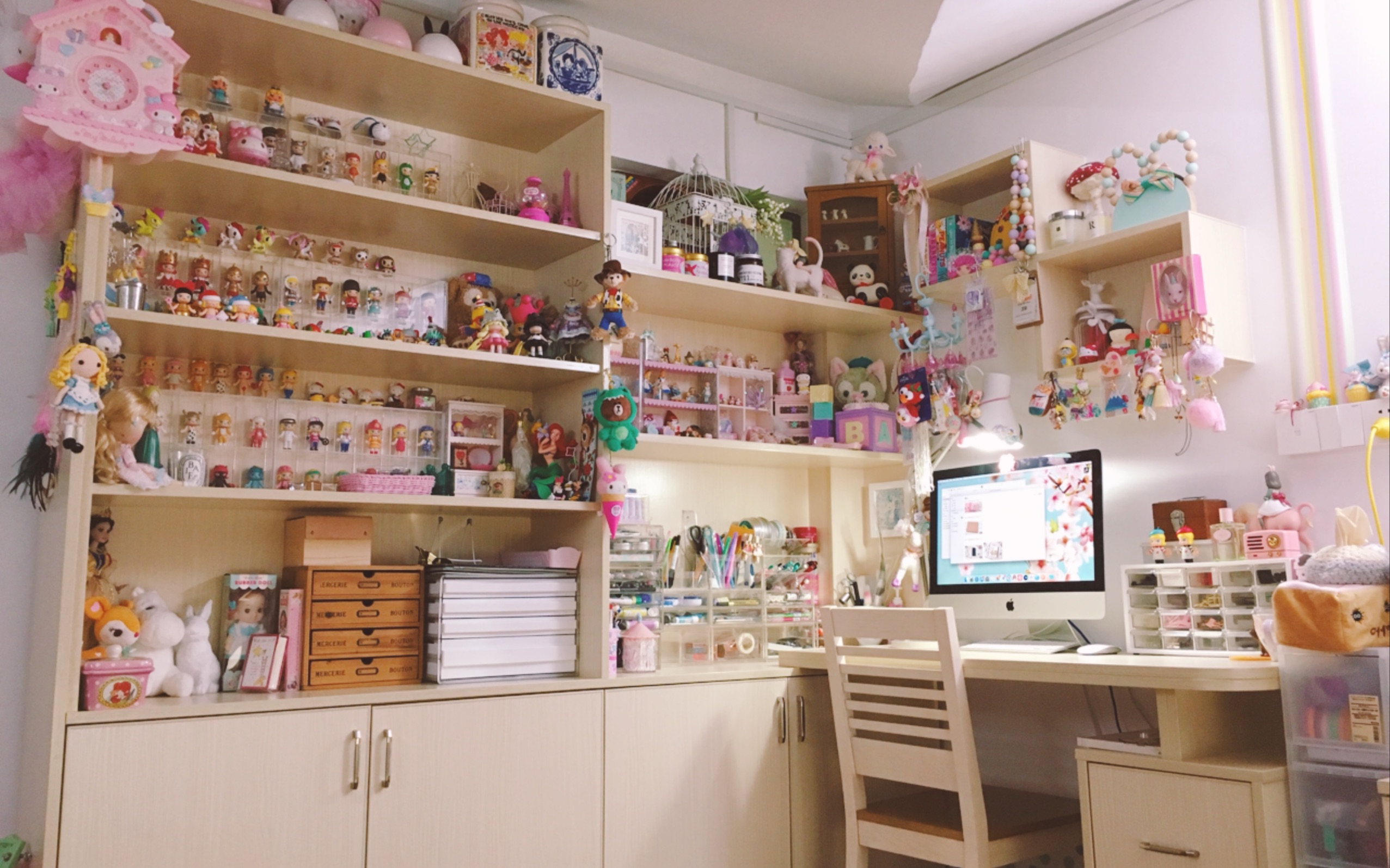 手作工作室.看看我房间的文具手帐和玩具,软妹我一定还是少女