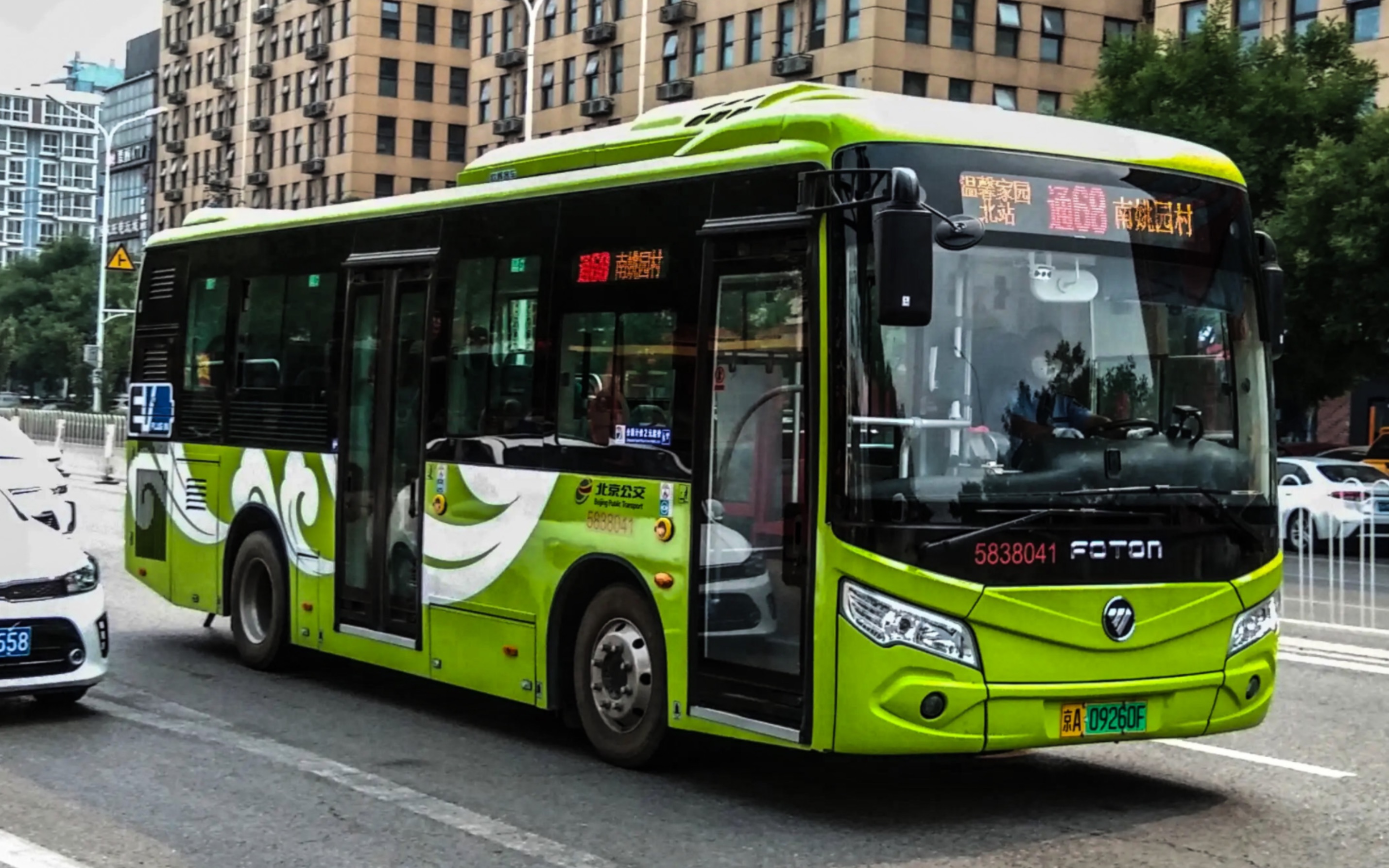 『通马干线,少有全程』[pov第29作]北京公交通68路全程车(南姚园村