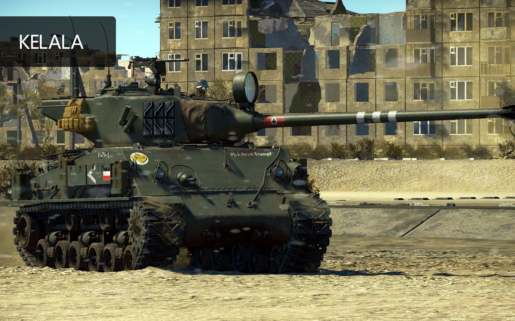 【战争雷霆】"犹乐蜂蜜馒头"m51超级谢尔曼 简评&实战