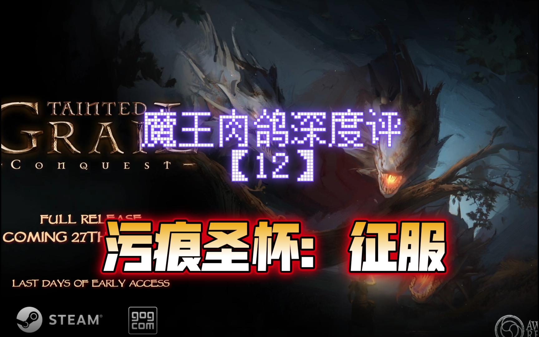 魔王的精品肉鸽深度评【12】RPG+肉鸽+打牌?暗黑奇幻风卡牌肉鸽《污痕圣杯》