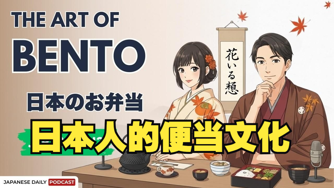 日语播客：日本人的便当文化（双语字幕）