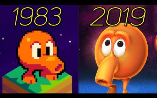 [游戏进化史]QBERT/Q伯特 19832019哔哩哔哩bilibili