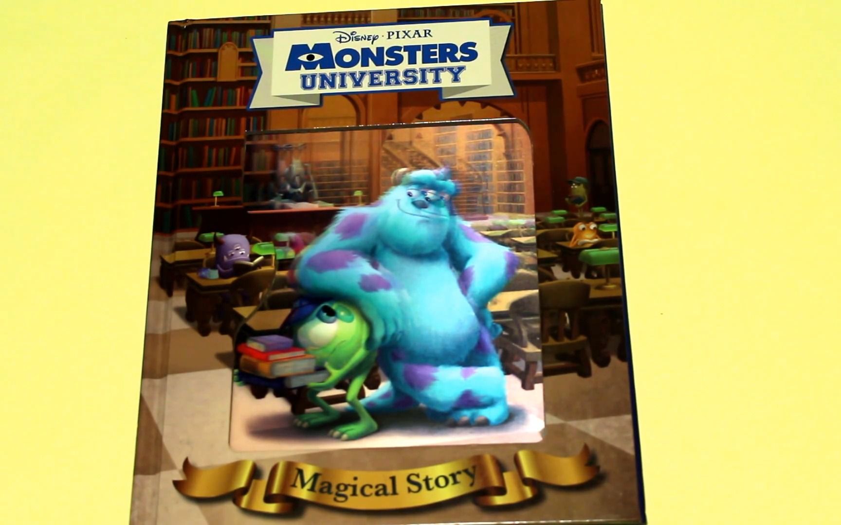 [图]迪士尼 DISNEYS PIXAR《怪兽大学》MONSTERS UNIVERSITY 英文绘本