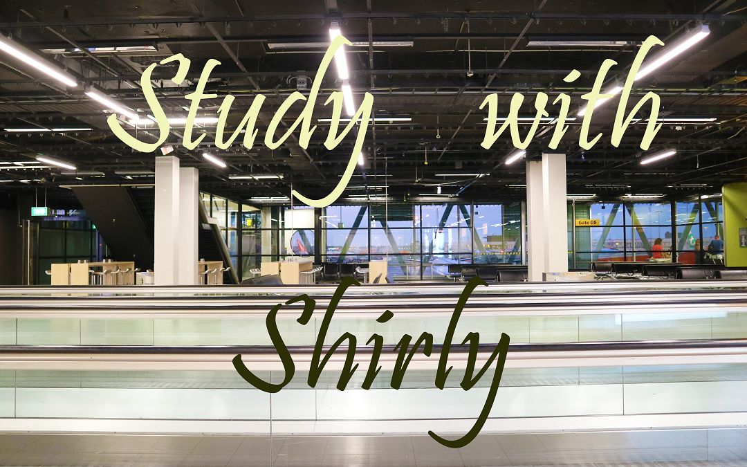 [图]study with Shirly|学习Vlog 3| 看网课、读书那不勒斯四部曲《离开的，留下的》