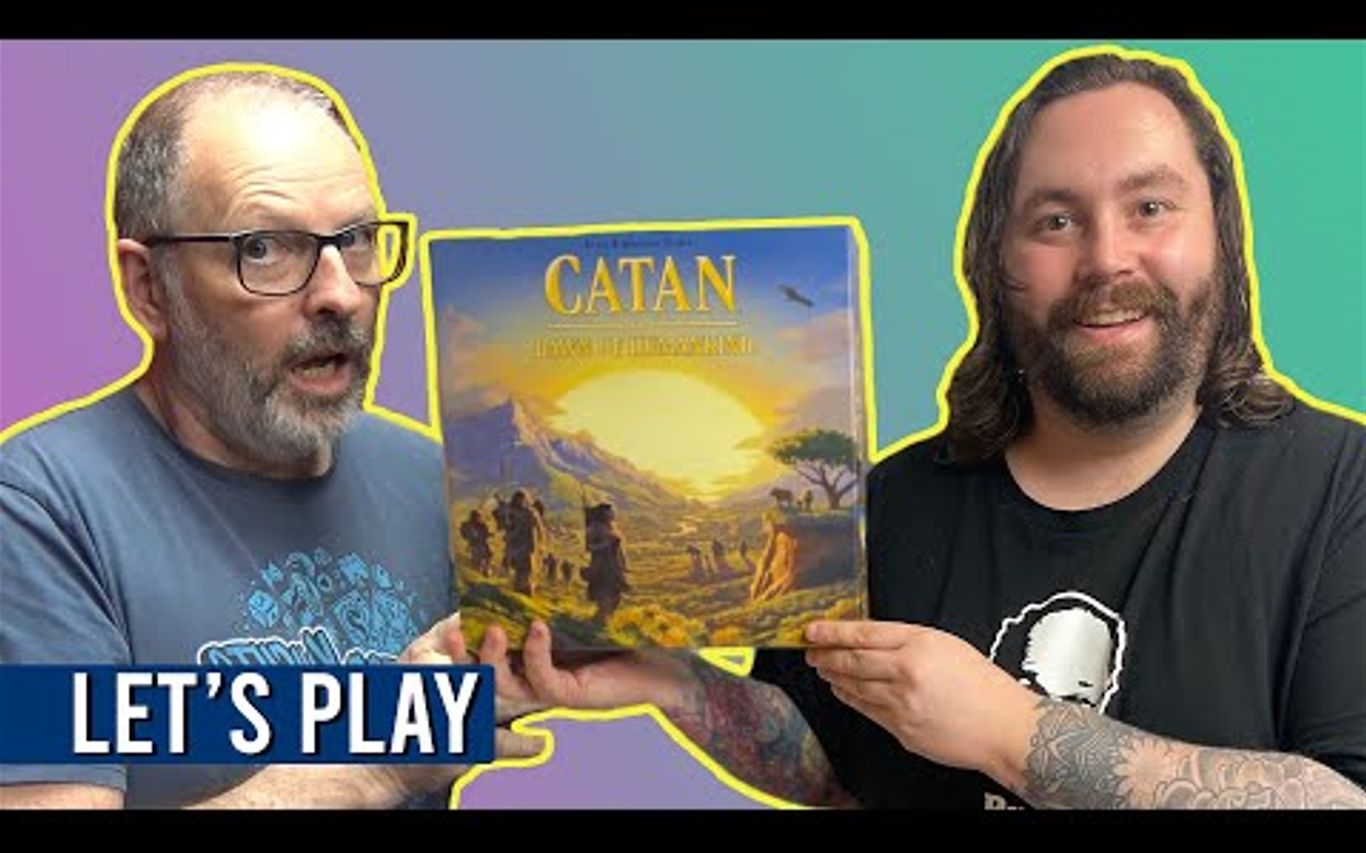 [图]《卡坦岛：人类黎明》（2022）三人局游戏流程 Catan： Dawn of Humankind - Playthrough