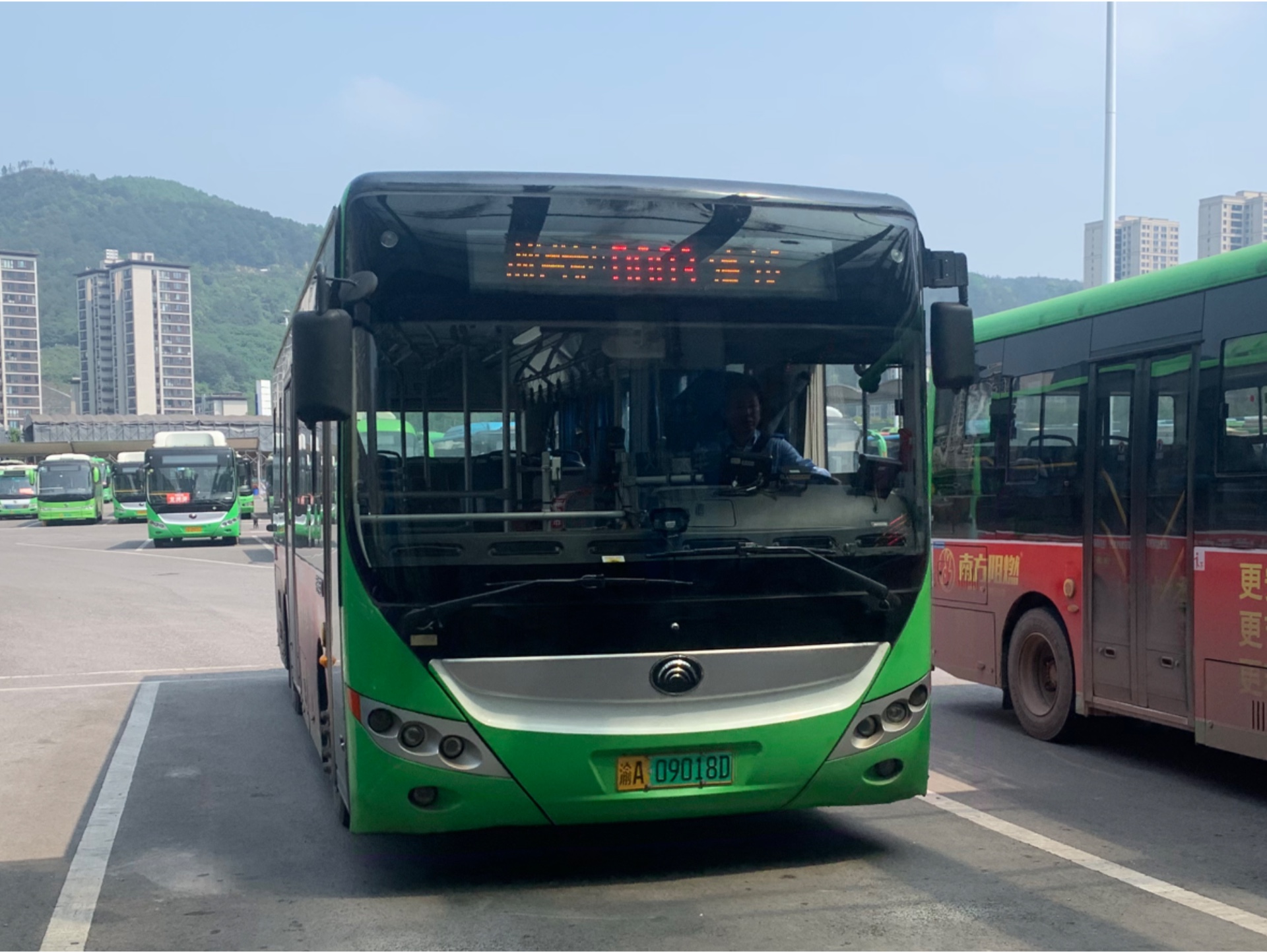 【重庆最长公交线路】重庆公交 东城公交 d003路(龙洲湾枢纽站