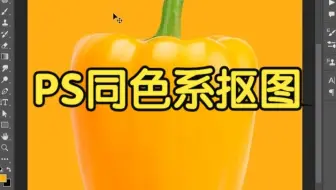 同色系图片用PS怎么抠？看完你就会了！