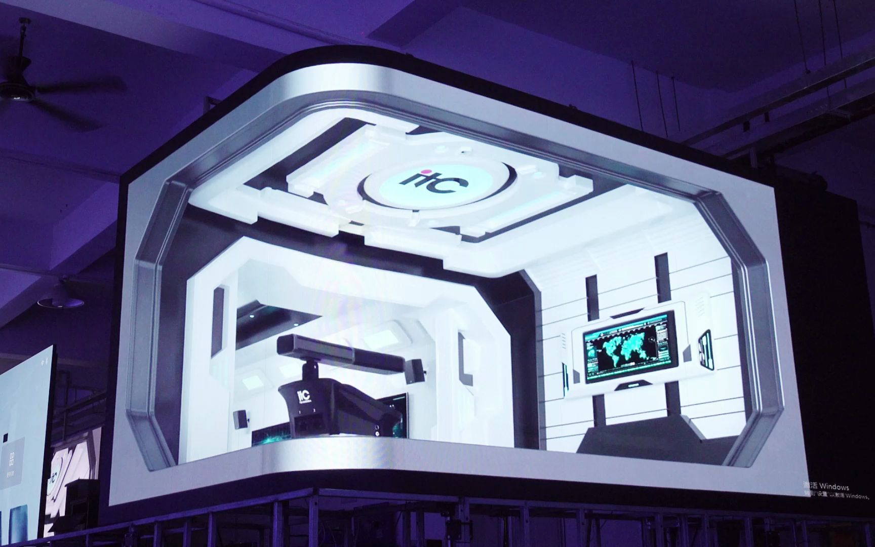 itc裸眼3d效果工厂实拍浅浅的展示一下