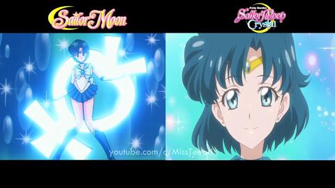 Toku Brothers: Sailor Moon Crystal (transformations / transformaciones /  transformações / henshin)