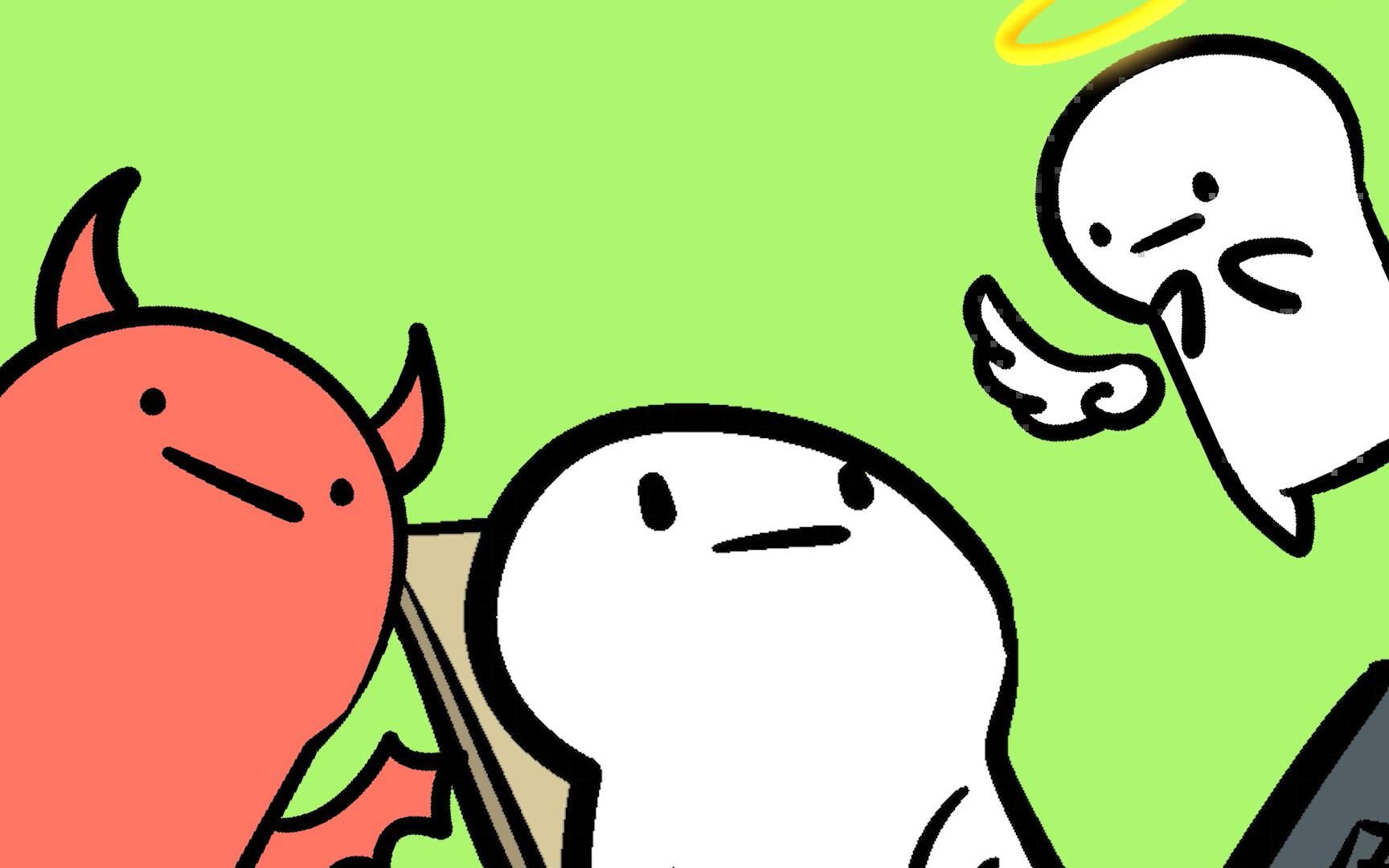 【自制动画】某up的日常挣扎