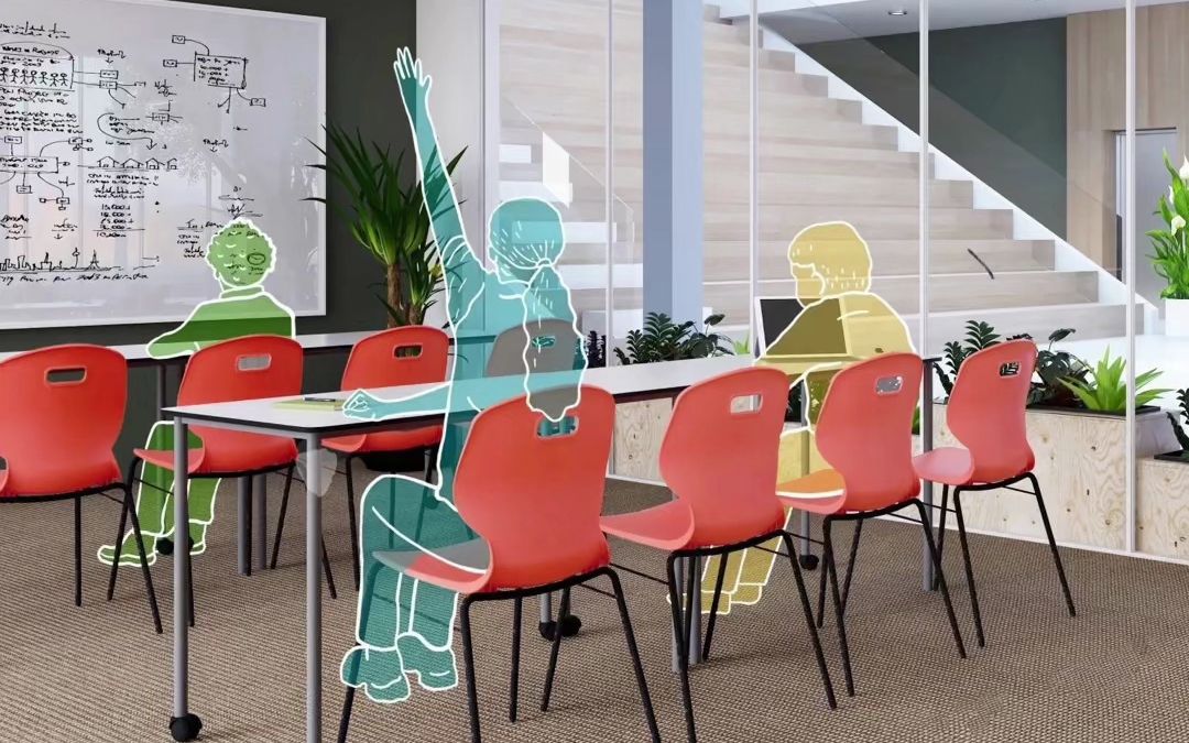 英国titan教育家具品牌 arc学生椅 #人体工学椅 #学生椅