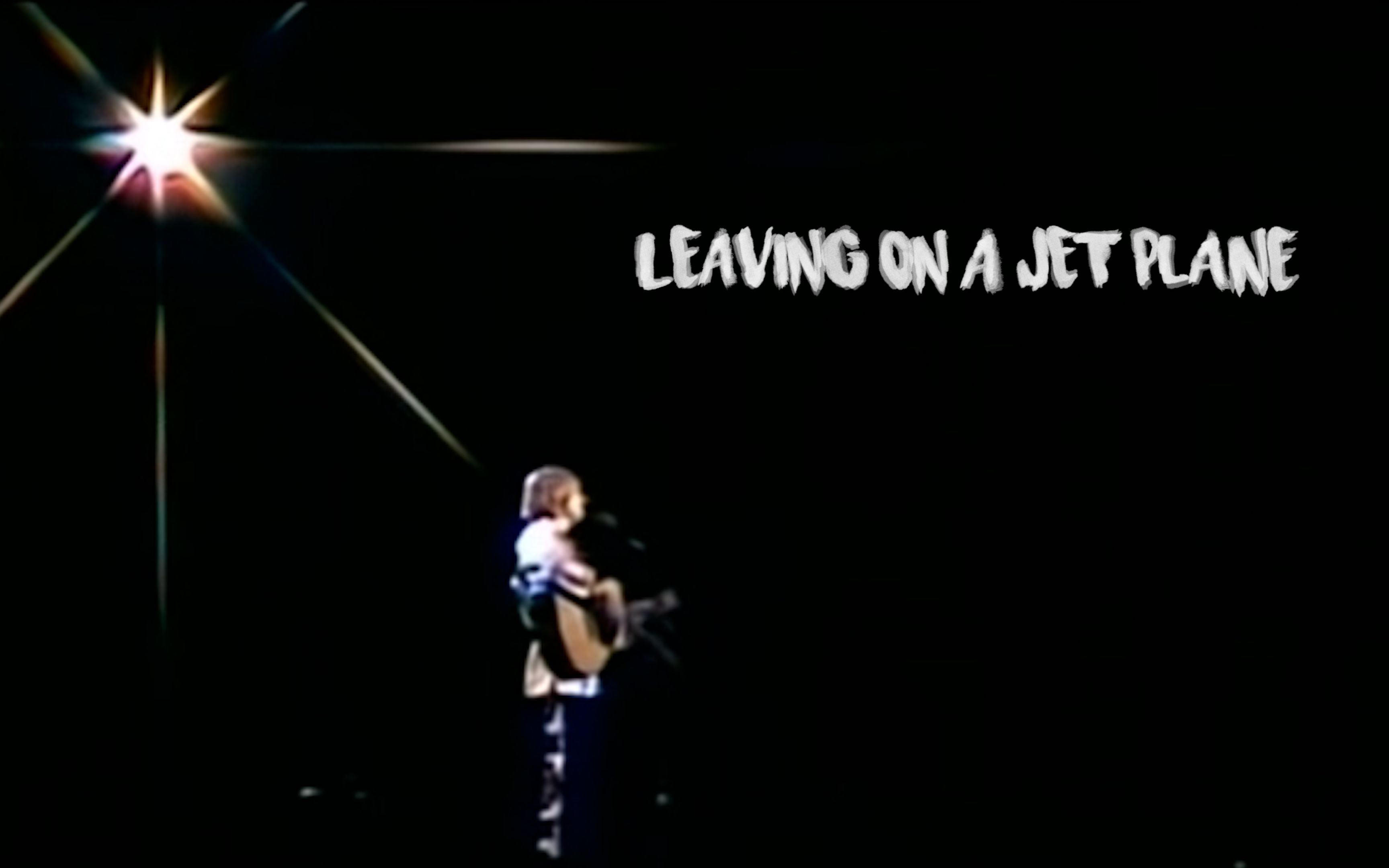 [图][黑胶试听]乘喷气式离去 最早一版Leaving on a Jet Plane-John Denver