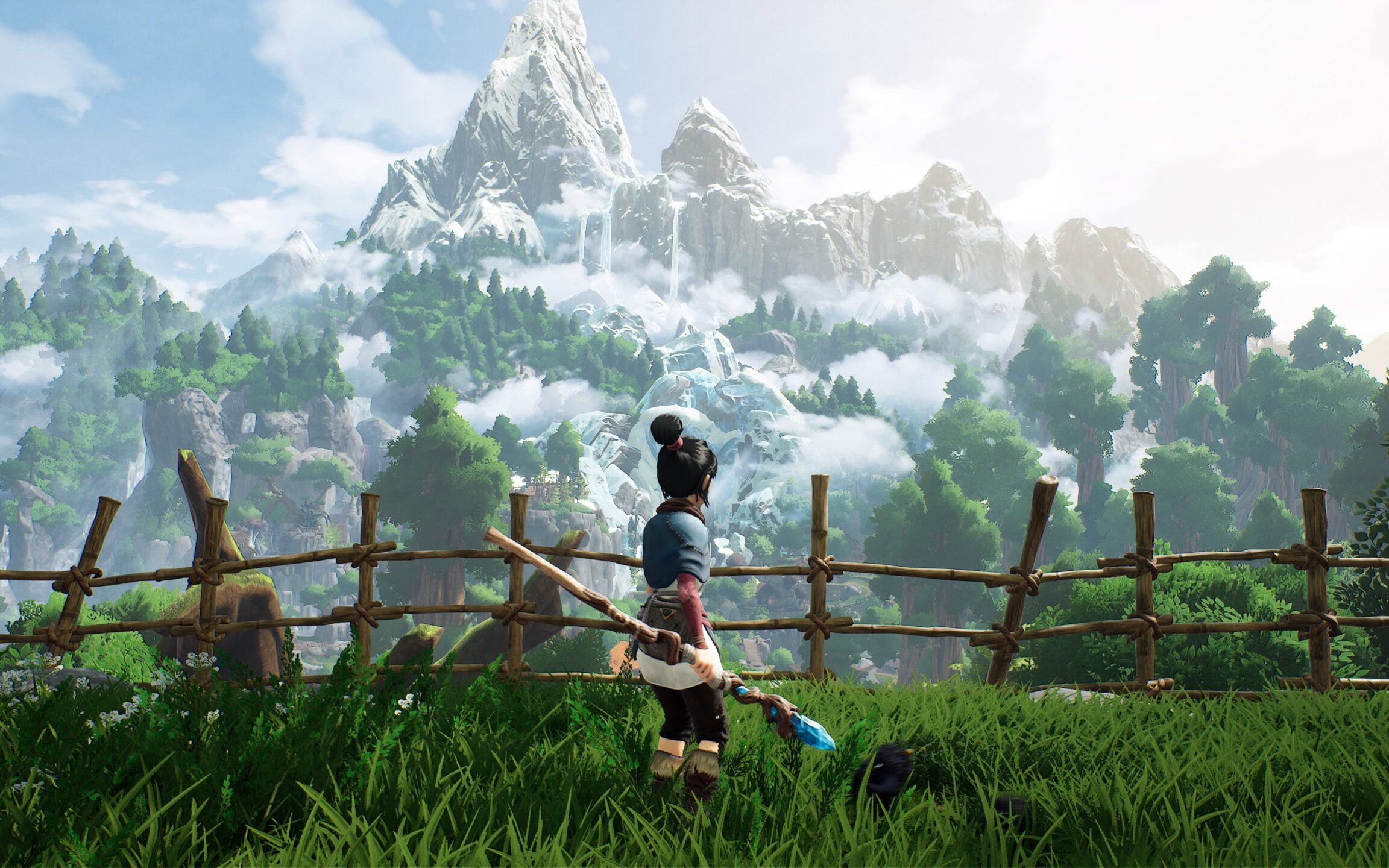 柯娜:灵魂之桥 4k hdr游戏流程 寻找太郎