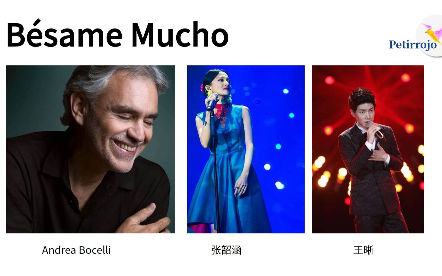 [图]西班牙语歌曲教学《Bésame mucho》