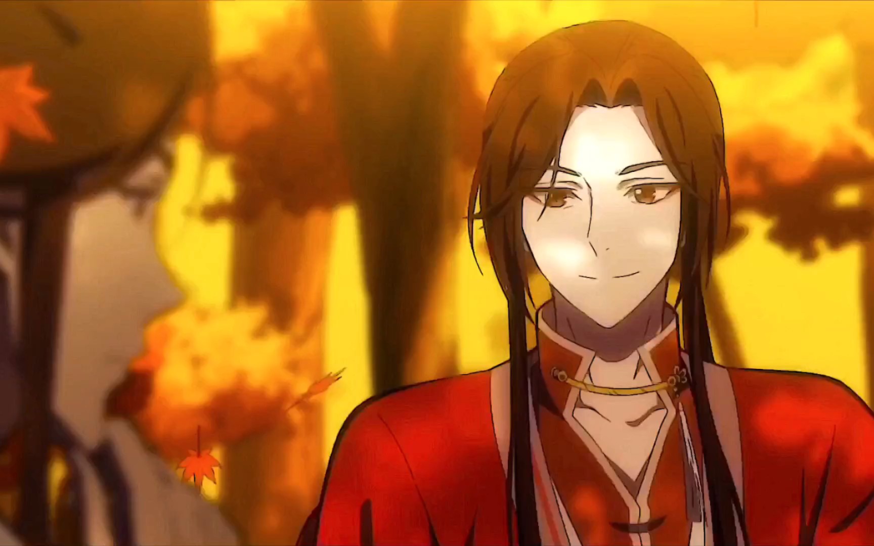【天官赐福】#花城谢怜 "我的心上人是一位勇敢的金枝玉叶的贵人"-我