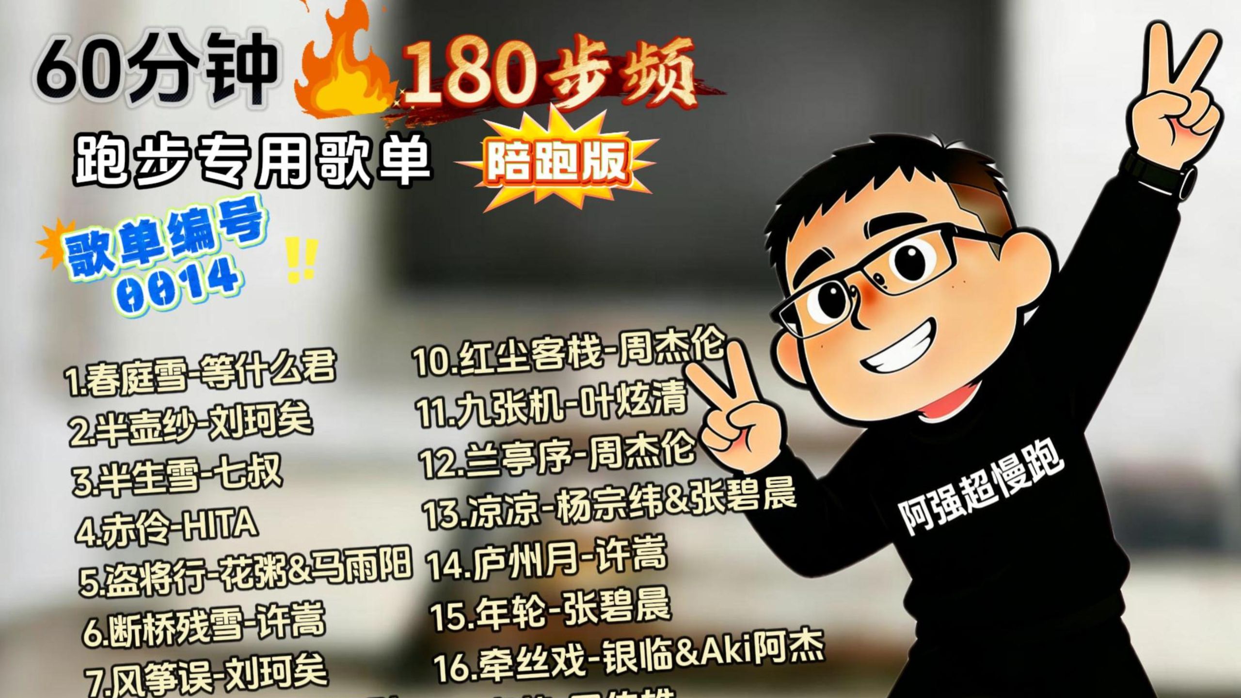 180步频跑步专用音乐-编号0014