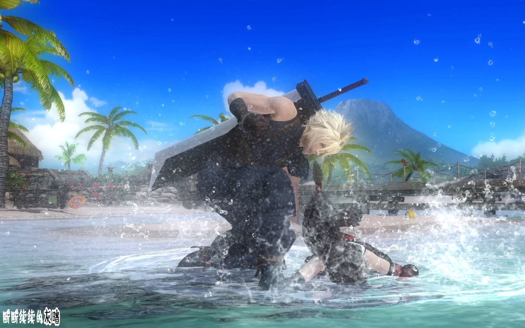 死或生5蒂法大战克劳德换一个克劳德的mod