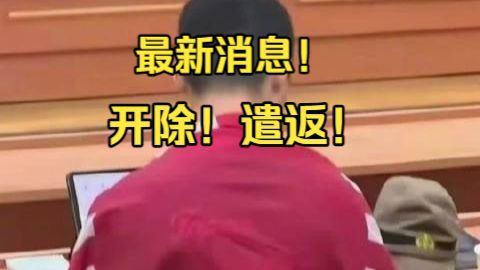最新消息！披旭日旗中国留学生被遣返、开除