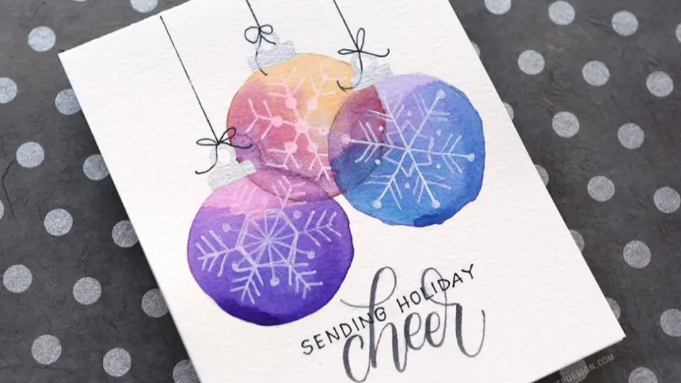 EASY DIY Taped Watercolor – Minimal Supplies Needed