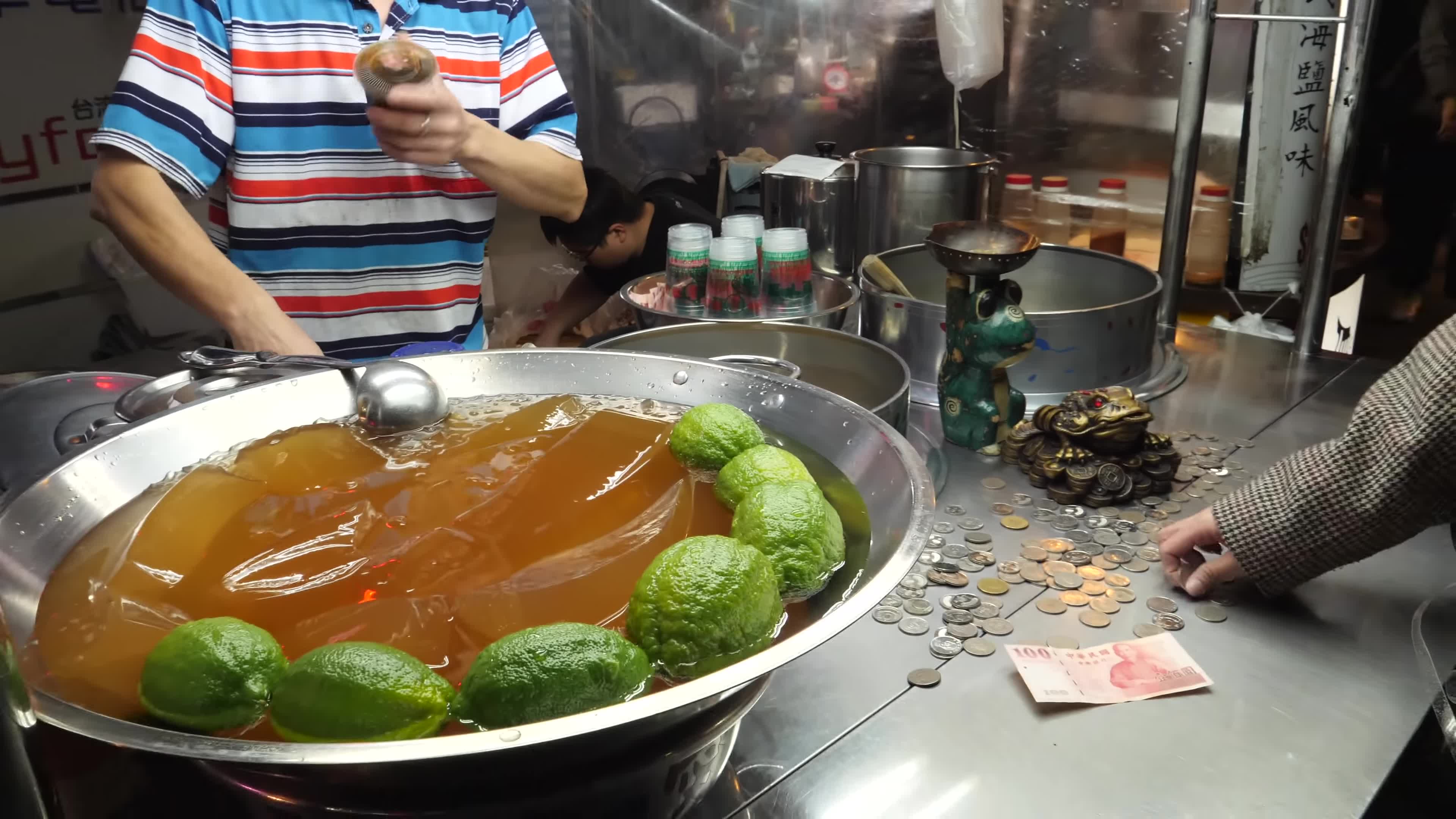 [图]【街头美食系列】台湾 | 柠檬爱玉果汁