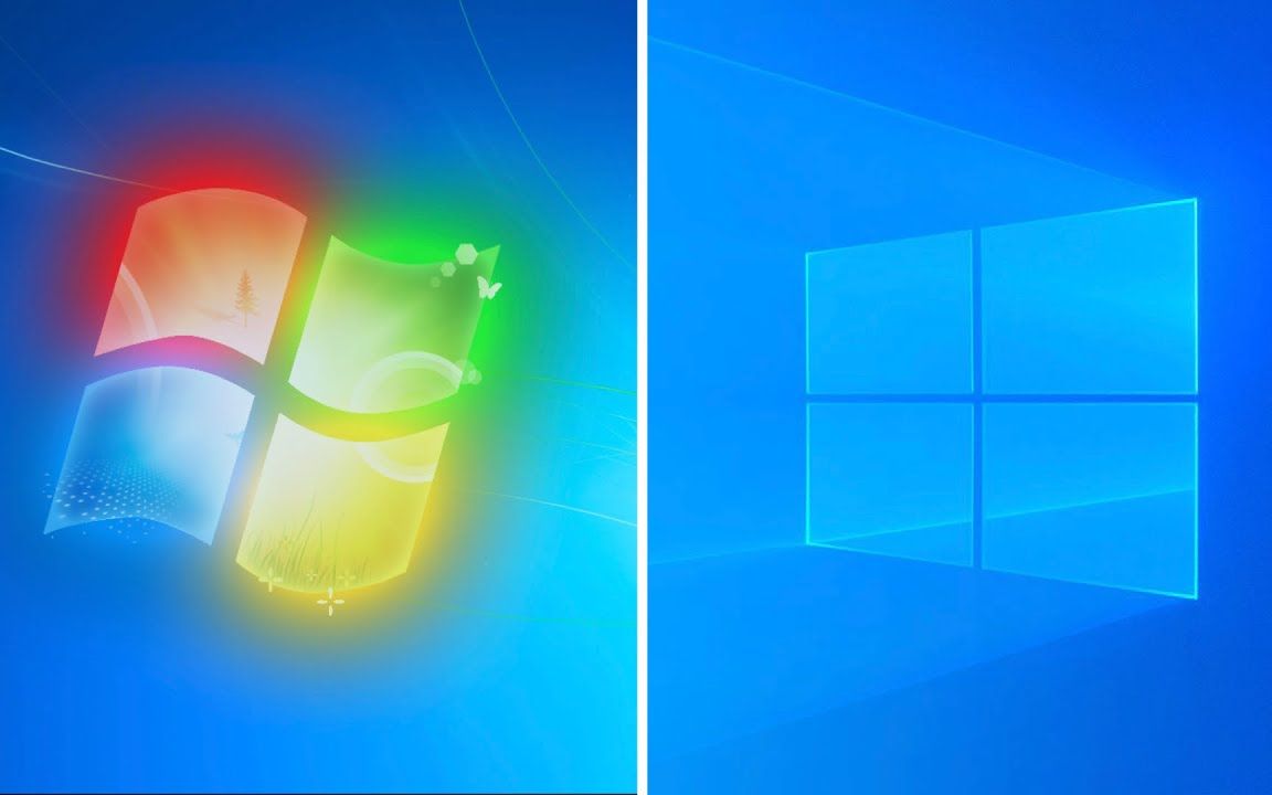 [图]操作系统大比拼！微软Windows7【VS】Windows10