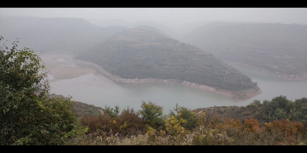 又是一年深秋季,景阳湖的阴雨天哔哩哔哩bilibili