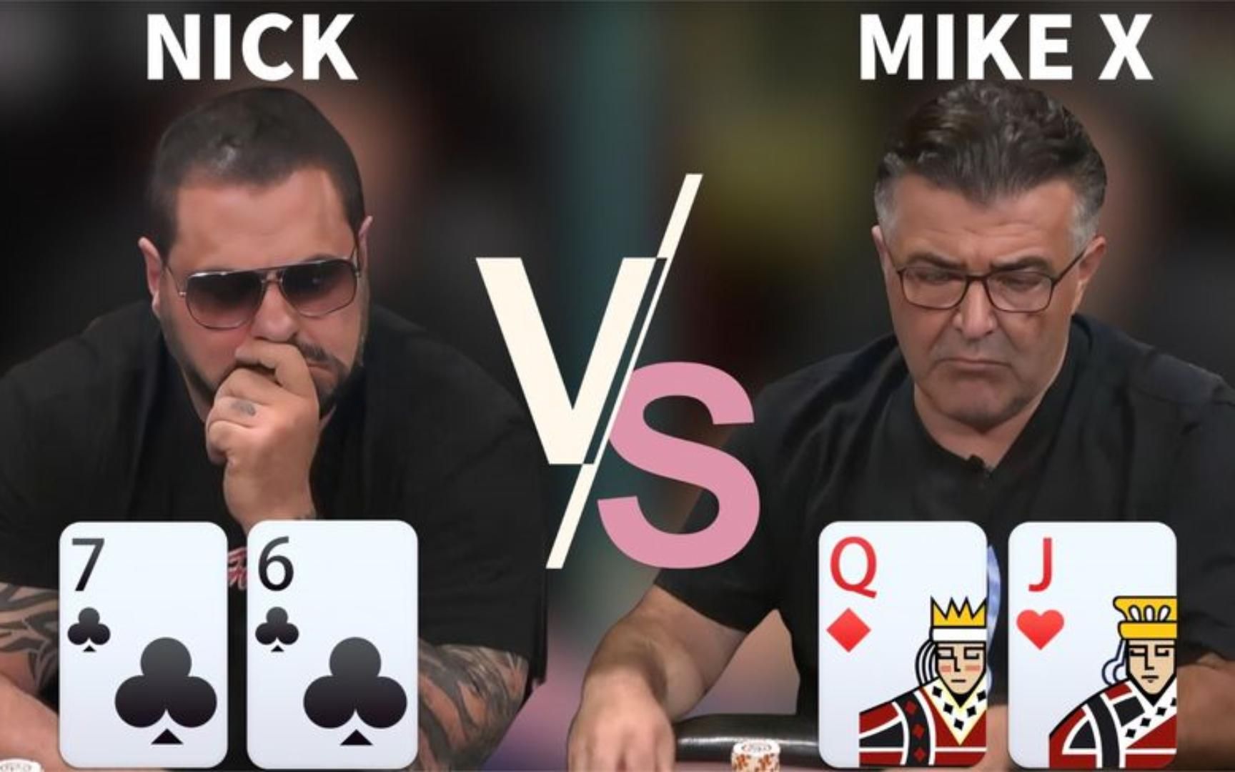 【德州扑克】天顺喜欢慢玩"钓鱼",结果脸都被打肿了.