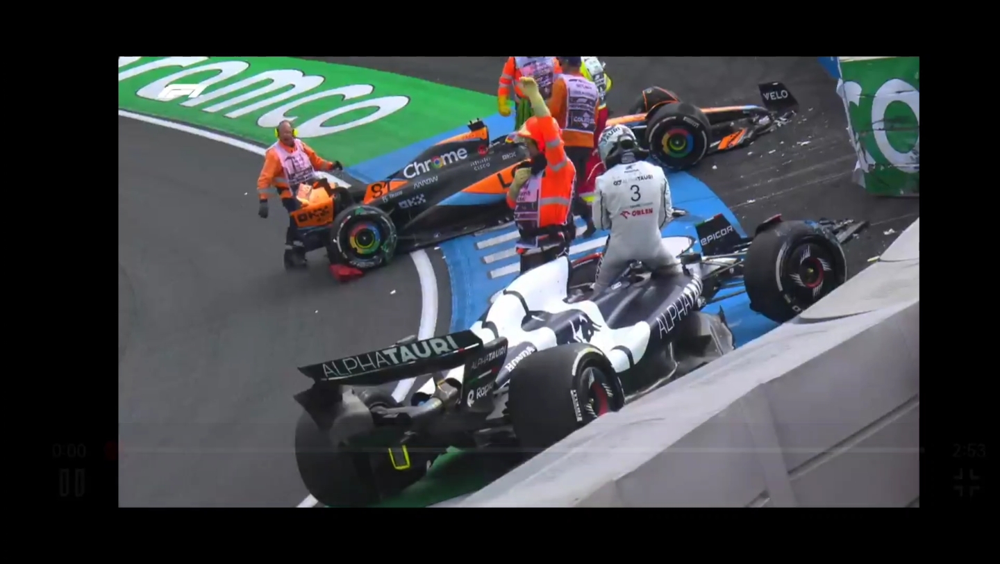 【f1】荷兰赞德福特赛道二练highlights