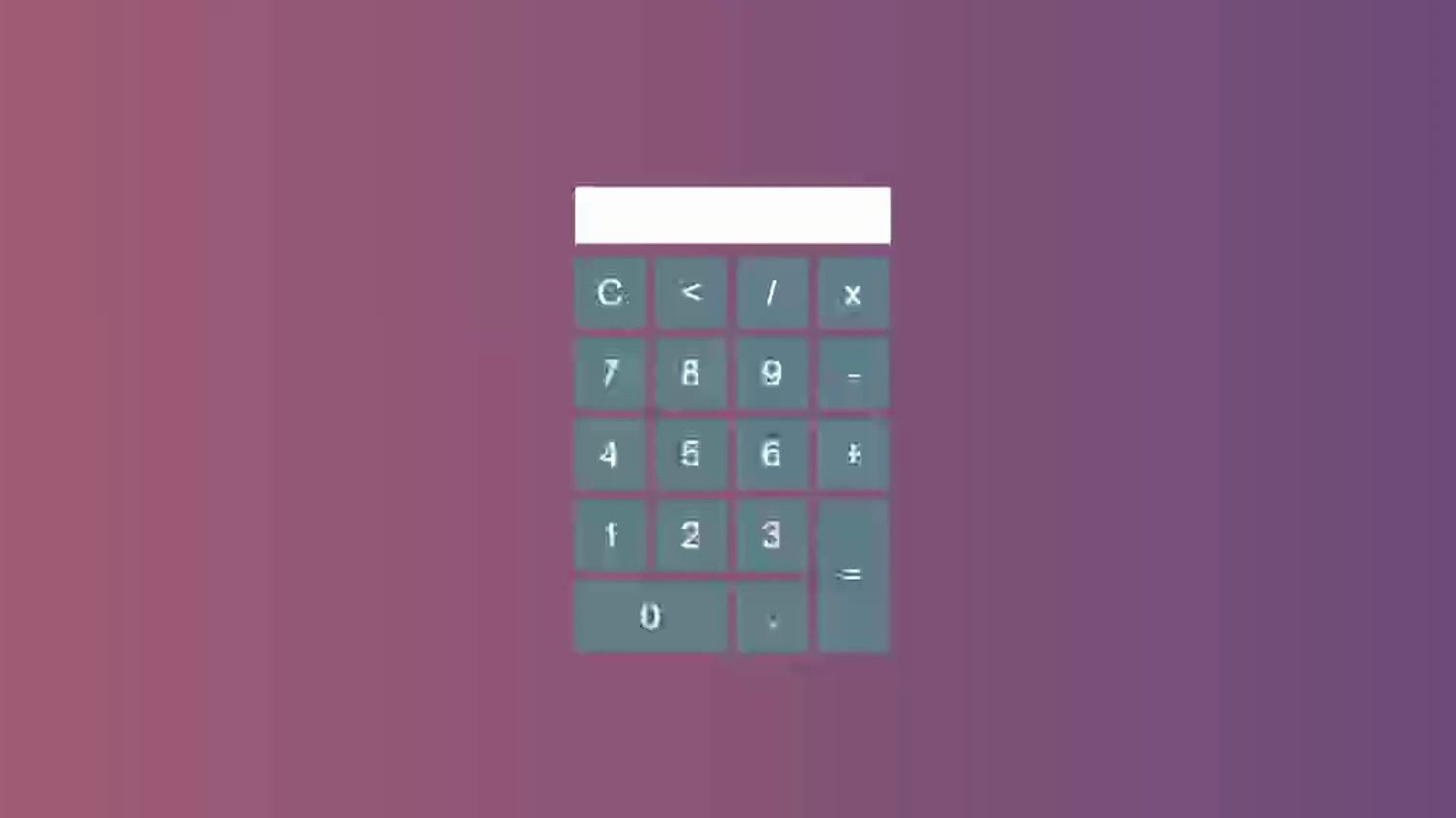 HTML+CSS+JS实现计算器 网页期末大作业【送源码】【带讲解】