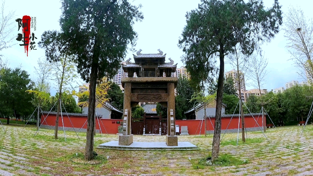 [图]济南槐荫区的千年古寺古树，建筑风格有特色，你知道是哪里吗？