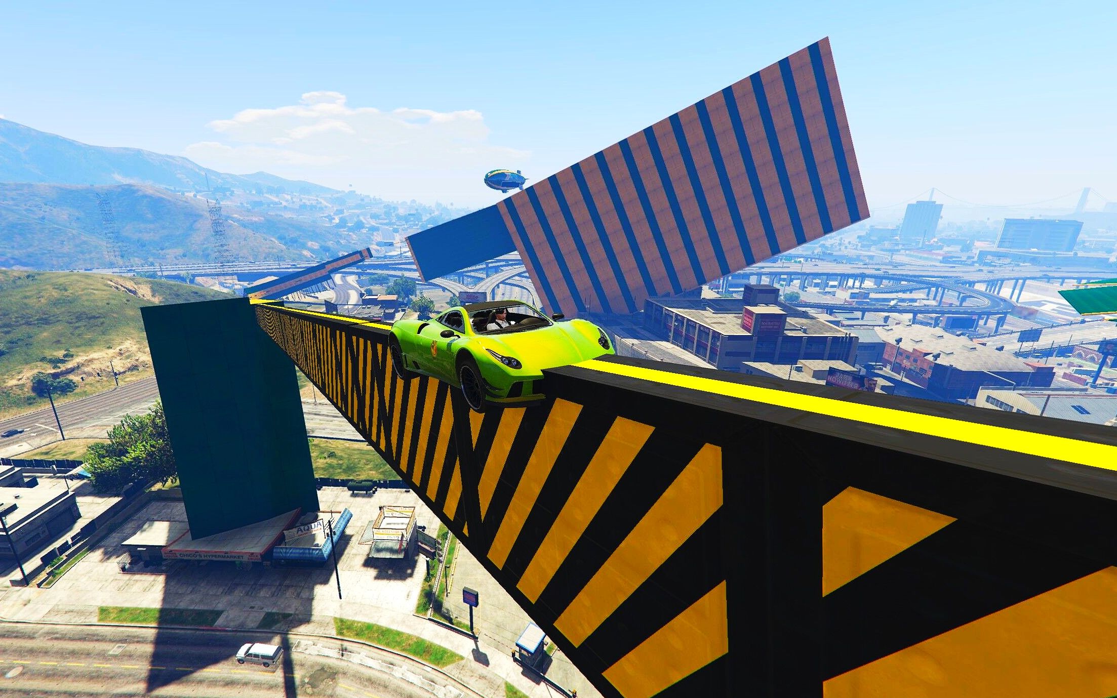 【gta5】超炫酷超跑特技集锦,帅就完事了!